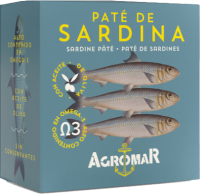 Agromar Paté de Sardina (Pastete aus Sardinen) 100g