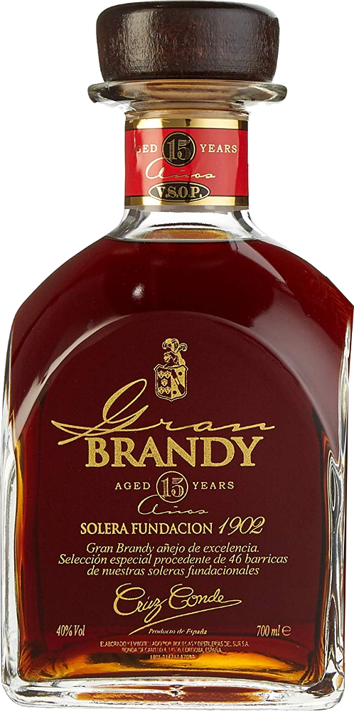 Cruz Conde Brandy Gran Reserva Solera 1902