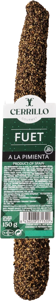 Cerrillo Fuet a la Pimienta (Pfeffer) 150 gr