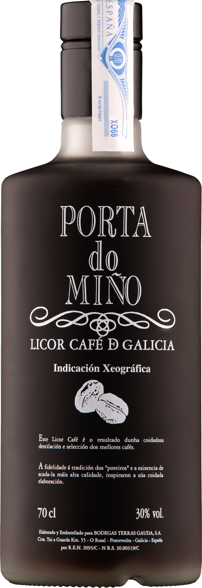 Porta do Miño Licor de Café de Galicia - Terras Gauda