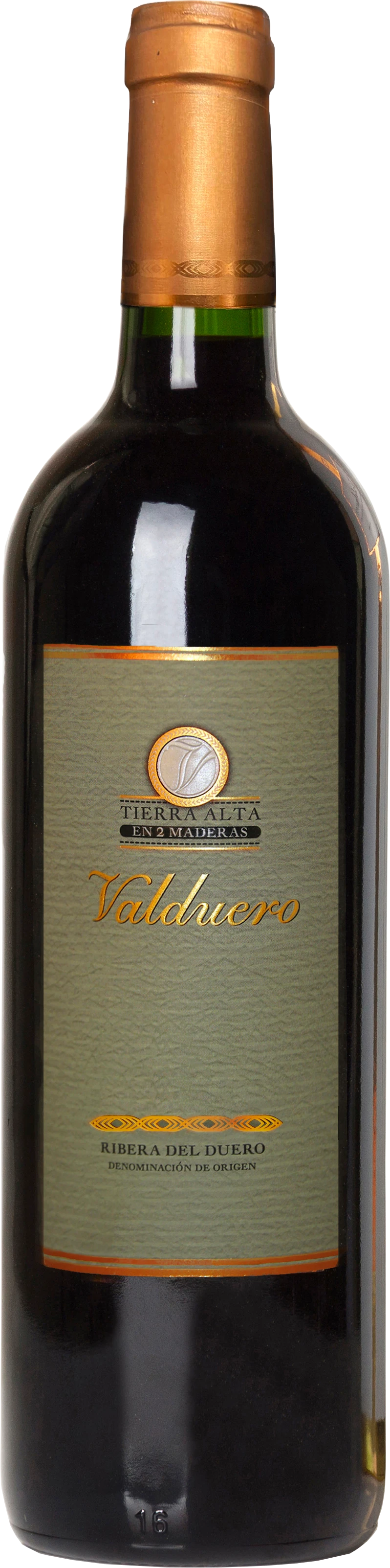 Valduero Tierra Alta En 2 Maderas 2019
