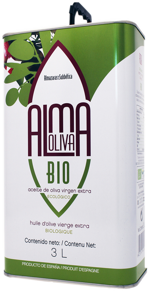 Almaoliva BIO Aceite de Oliva Virgen Extra 3l (Dose) - Almazaras de la Subbetica