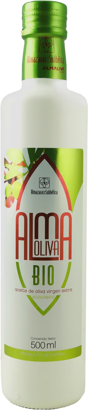 Almaoliva BIO Aceite de Oliva Virgen Extra 0,5l (Flasche) - Almazaras de la Subbetica