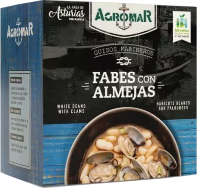 Agromar Fabes con Almejas (Bohnen mit Venususcheln)