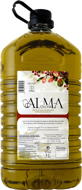 Almaoliva Selección Aceite de Oliva Virgen Extra 5l (Pet) - Almazaras de la Subbetica