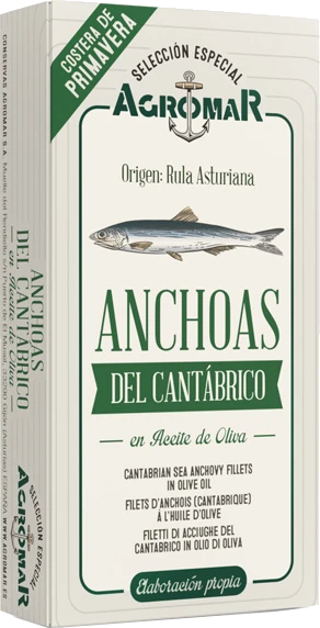 Agromar Anchoas del Cantábrico / kantabrische Sardellen - 50g
