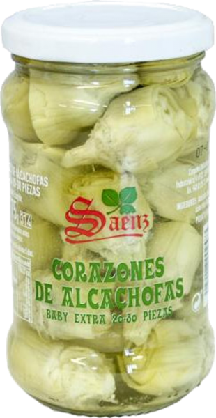 Camporel  Corazones de Alcachofas / Baby-Artischocken Herzen - 175g