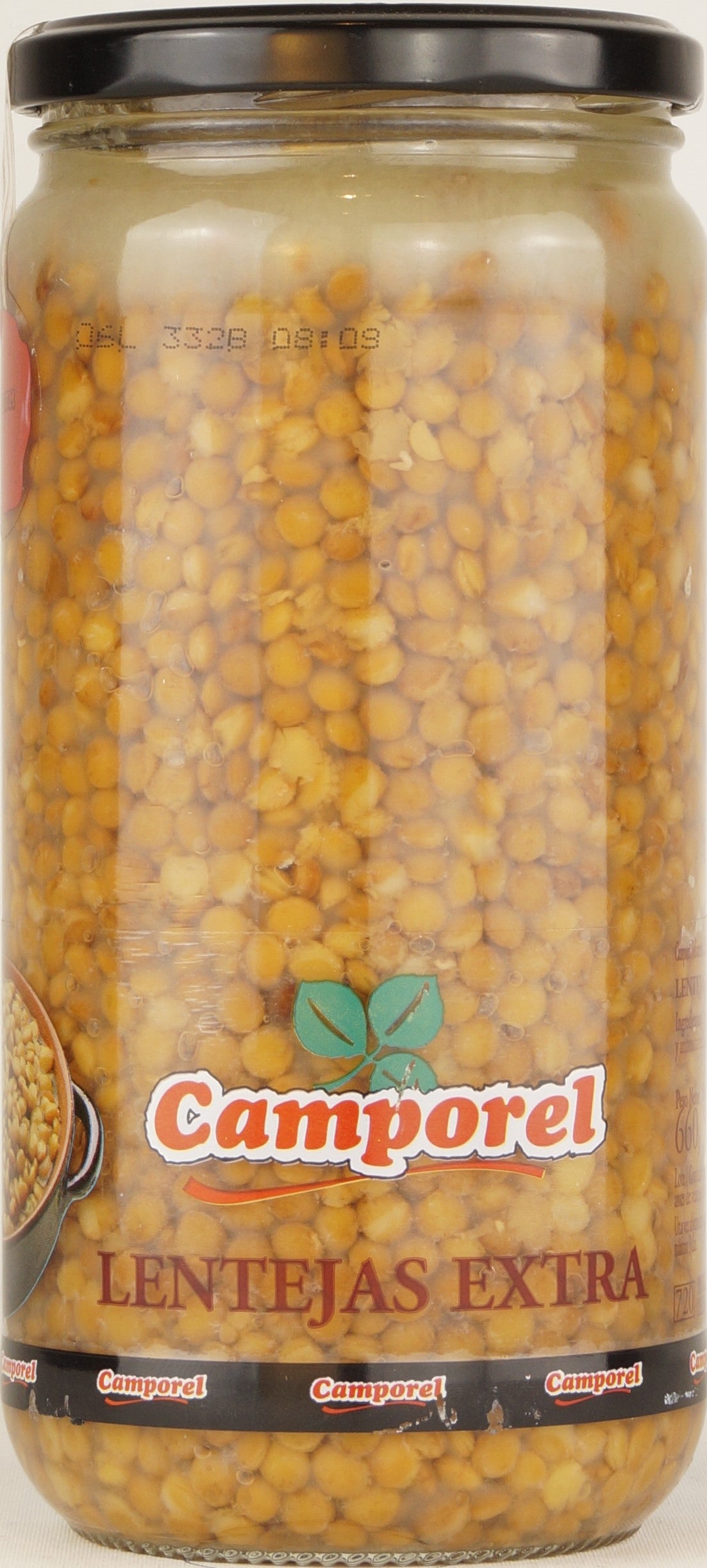 Camporel Lentejas al Natural Extra / Linsen - 450g