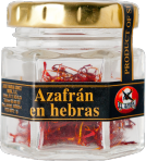Azafrán en hebras (Safranfäden) im Glas 1g - El Avión