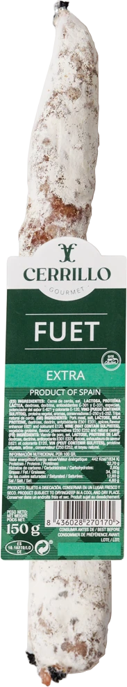 Cerrillo Fuet extra Riojano 150 gr