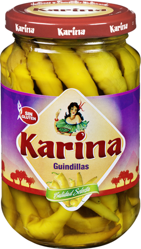 Guindillas (Peperoni) 130g  - Aceitunas Karina