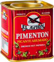 Pimentón Picante Ahumado 75g - El Avión