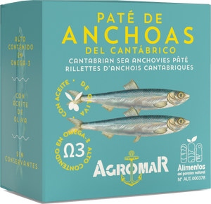 Agromar Paté de Anchoas del Cantábrico (Sardellen Pastete) 100g