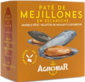 Agromar Paté de Mejillones (Muschel-Pastete) - Agromar