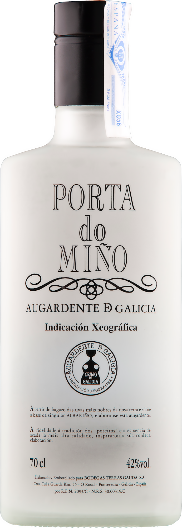 Porta do Miño Augardente de Galicia (Aguardiente) - Terras Gauda