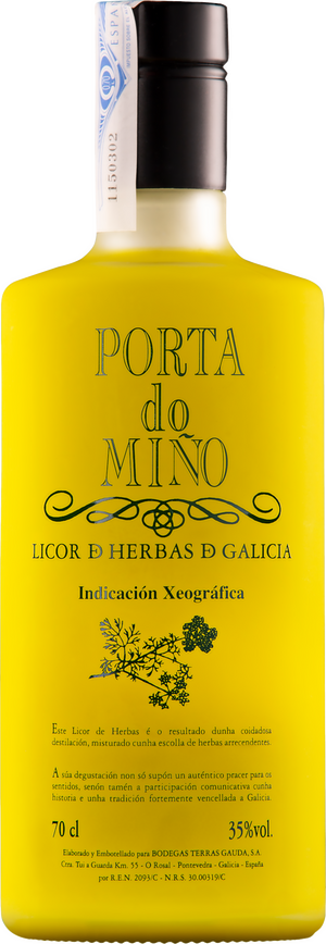 Porta do Miño Licor de Herbas de Galicia - Terras Gauda